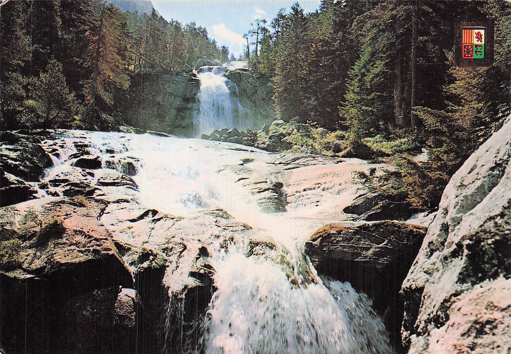 65-LE PONT D ESPAGNE LA CASCADE DU PONT D ESPAGNE-N T1082-F/0399